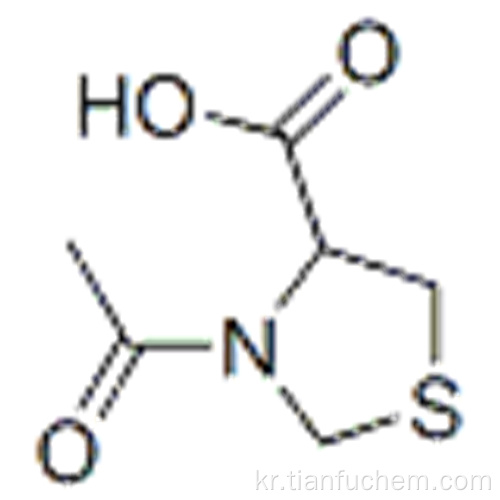 4- 티아 졸리 딘 카르 복실 산, 3- 아세틸 CAS 5025-82-1